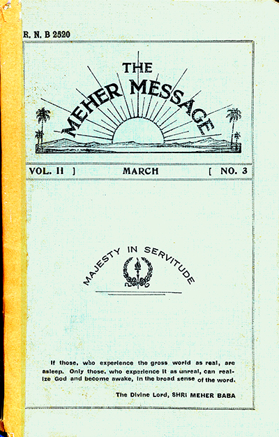 the meher message magazine